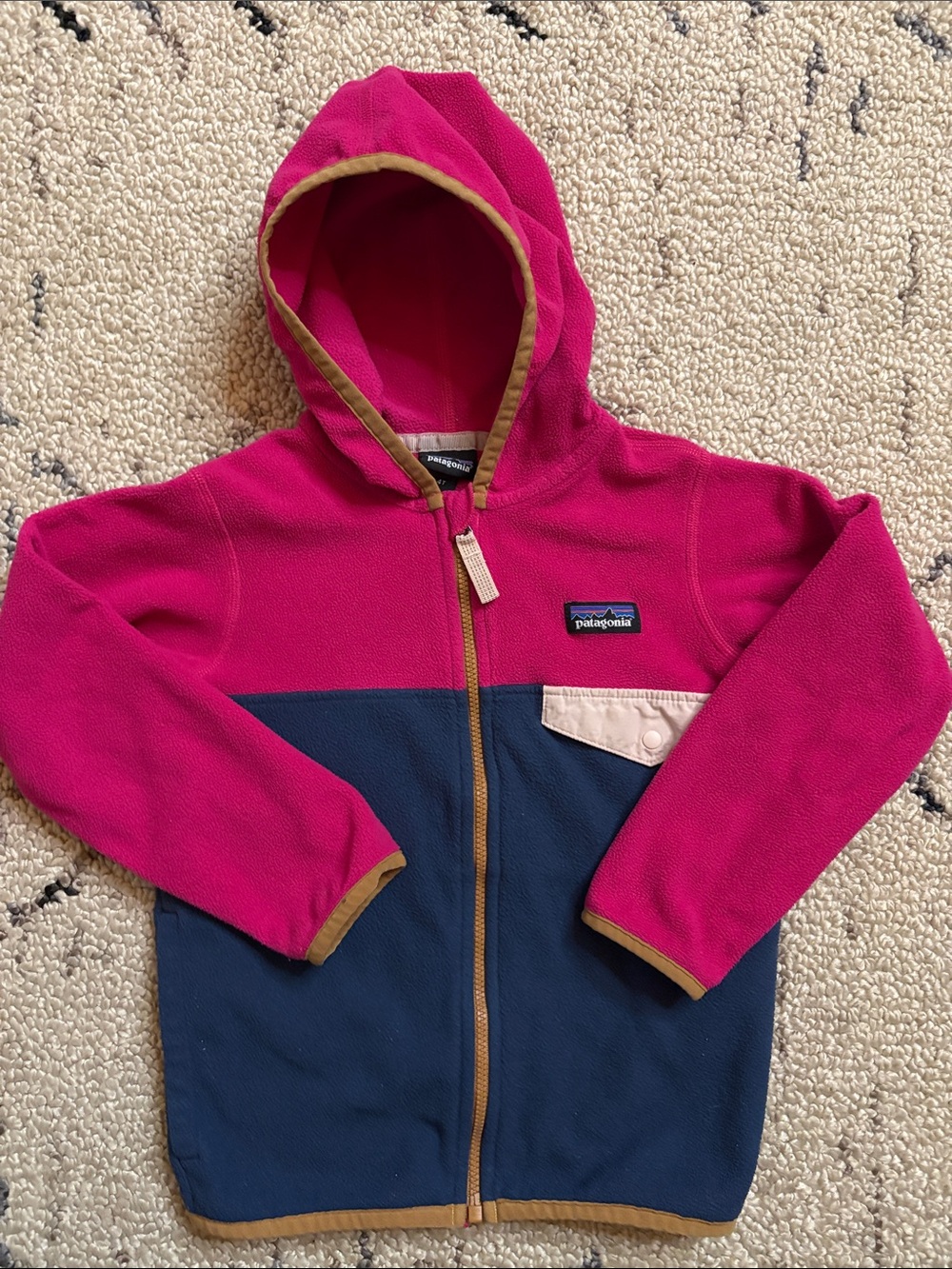 Patagonia fleece  jacket (4T) EUC